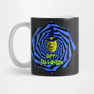 Funny Halloween Shrek Mug